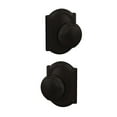 thumbnail image 2 of Schlage Custom Andover Hall-Closet and Bed-Bath Knob with Camelot Trim, 2 of 7