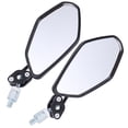 thumbnail image 3 of EeaseCA 1 Pair Motorbike Retroreflector Motorcycle Rearview Mirror Modified 360°Rotated Adjustable Rearview Mirror (Black), 3 of 7