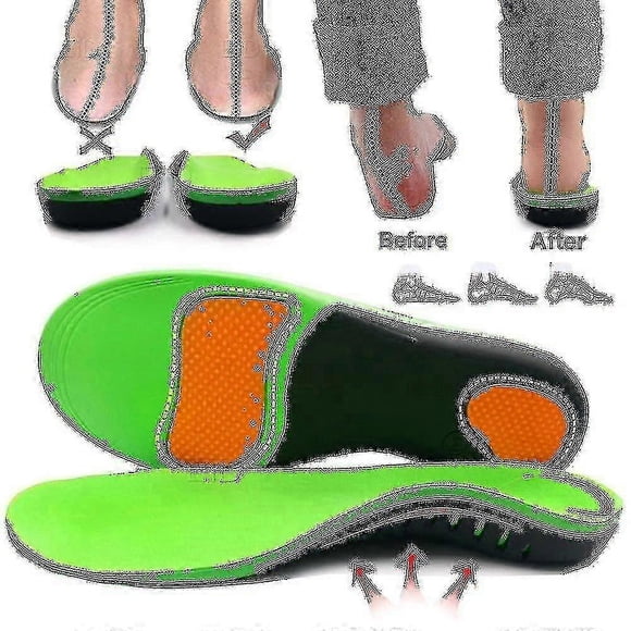 Eva Orthopedic Shoes Sole Insoles For Feet Arch Foot Pad X/o Type Leg Correction Flat Foot Arch Support Sports Shoes Insert