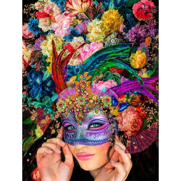 Pintura de diamante Taladro Party Master Girl Full Round 30x40cm 24 Color (E1685) Hugtrwg Para estrenar