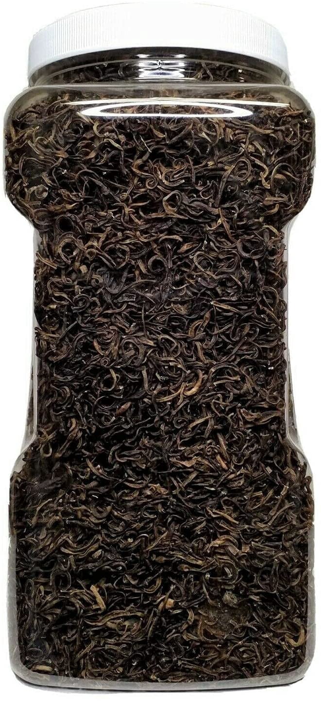 2-lbs Freeze Dried Earthworms, Ideal for Large Tropical Fish, Pond Fish, Land & Aquatic Turtles, Reptiles. Aquatic Foods Premium Freeze Dried Tropical Fish Foods. 2-lb-Jar
