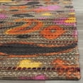 thumbnail image 3 of SAFAVIEH Cedar Brook Philander Paisley Cotton Area Rug, Brown/Multi, 5' x 8', 3 of 8