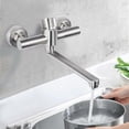 thumbnail image 5 of Versatile Functionality Faucet, Easy Installation Complete Fitting Kit, 360 Degree Rotating Spout for Flexible Use, High-Pressure Spray Gun for Efficient Cleaning, 5 of 5