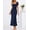Navy, variant on Merokeety Womens Summer Dresses Square Neck Mesh floral Graduation Maxi Dress Apricot xl