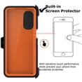 thumbnail image 4 of Takfox Case For Motorola Moto G Stylus 5G 2022 ,Shockproof Heavy Duty Rugged Locking Swivel Holster Belt Clip Kickstand Full Body Hard Shell Phone Cover Case，Yellow, 4 of 7