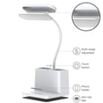 thumbnail image 3 of LED Desk Table Lamp, USB Charging Port, Dimmable Eye-Caring, 3 Brightness & 3 Light Modes, Adjustable Arms, Touch Control, 3 of 8