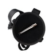 thumbnail image 2 of QUOTAY Elegant Black Mesh Bridal Hair Clip Fascinator Headpiece for Bride Prom Evening Party and Wedding 03_Black，13cm, 2 of 3