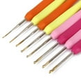 thumbnail image 5 of WHAMVOX Multi Color Plastic Handle Metal Head Crochet Hooks for Creating Beautiful Patterns 1 0 mm to 2 75 mm, 5 of 7