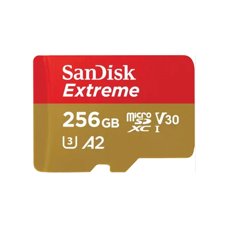 UPC: 0619659188498 | SanDisk 256GB Extreme microSD Memory Card for Mobile Gaming – SDSQXAV-256G-GN6GN