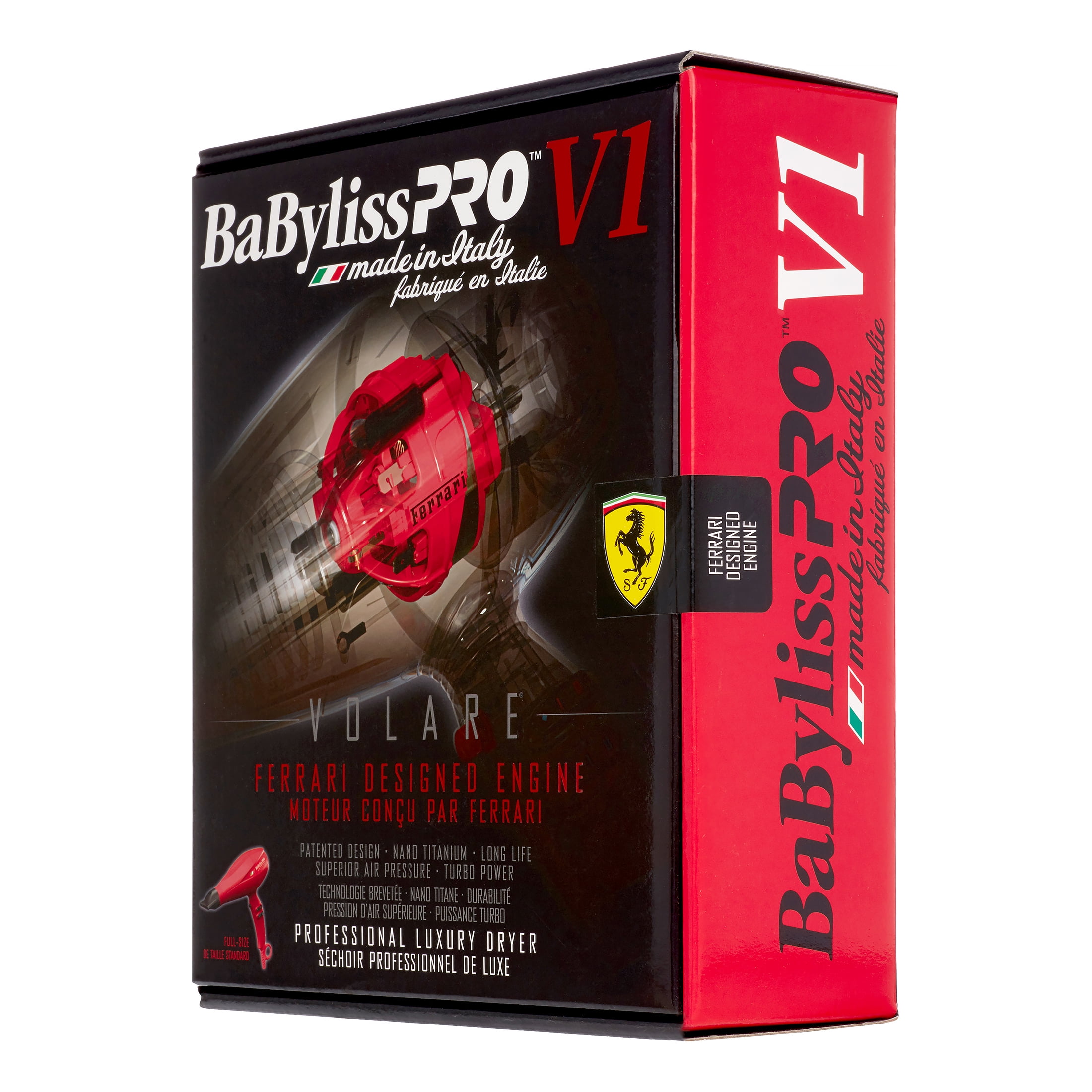 Babyliss Pro v1 volare ferrari designed engine hair dryer