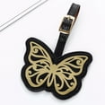 thumbnail image 4 of Luggage Tag Fashion Creative Butterfly Shape Suitcase Tag Baggage Tag for Travel, 4 of 5