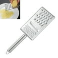 thumbnail image 5 of OIUR Stainless Steel Lemon Zester Cheese Grater Heavy Duty Kitchen Tools for Parmesan Chocolate Garlic Fruits Vegetables Ginger Grater Vegetable Shredder, 5 of 7