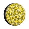 thumbnail image 1 of Fotbe Banana A Funda de Llanta de Repuesto con Estampado, Engrosada, Ajuste Universal para Jeep, Remolque, RV, SUV, Camión-17 inch, 1 of 6