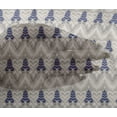 thumbnail image 4 of oneOone Viscose Chiffon Fabric Chevron & Swirl Ikat Decor Fabric Printed BTY 42 Inch Wide, 4 of 4