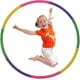 thumbnail image 1 of Kids Fitness Hula Hoop for Boys and Girls, Removable Plastic, Great for Dance, Fitness Activities (Multi-Color), 1 of 5