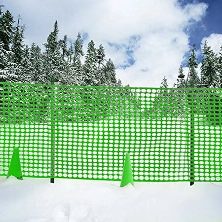Mickey Fence (V Protek Safety Fence For Flower Plants Support,Snow Fencing,Deer Netting,39