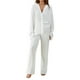 thumbnail image 1 of Txlixc Traje de pijama para mujeres, chaqueta de manga larga con solapa + pantalones Txlixc  moda, 1 of 6