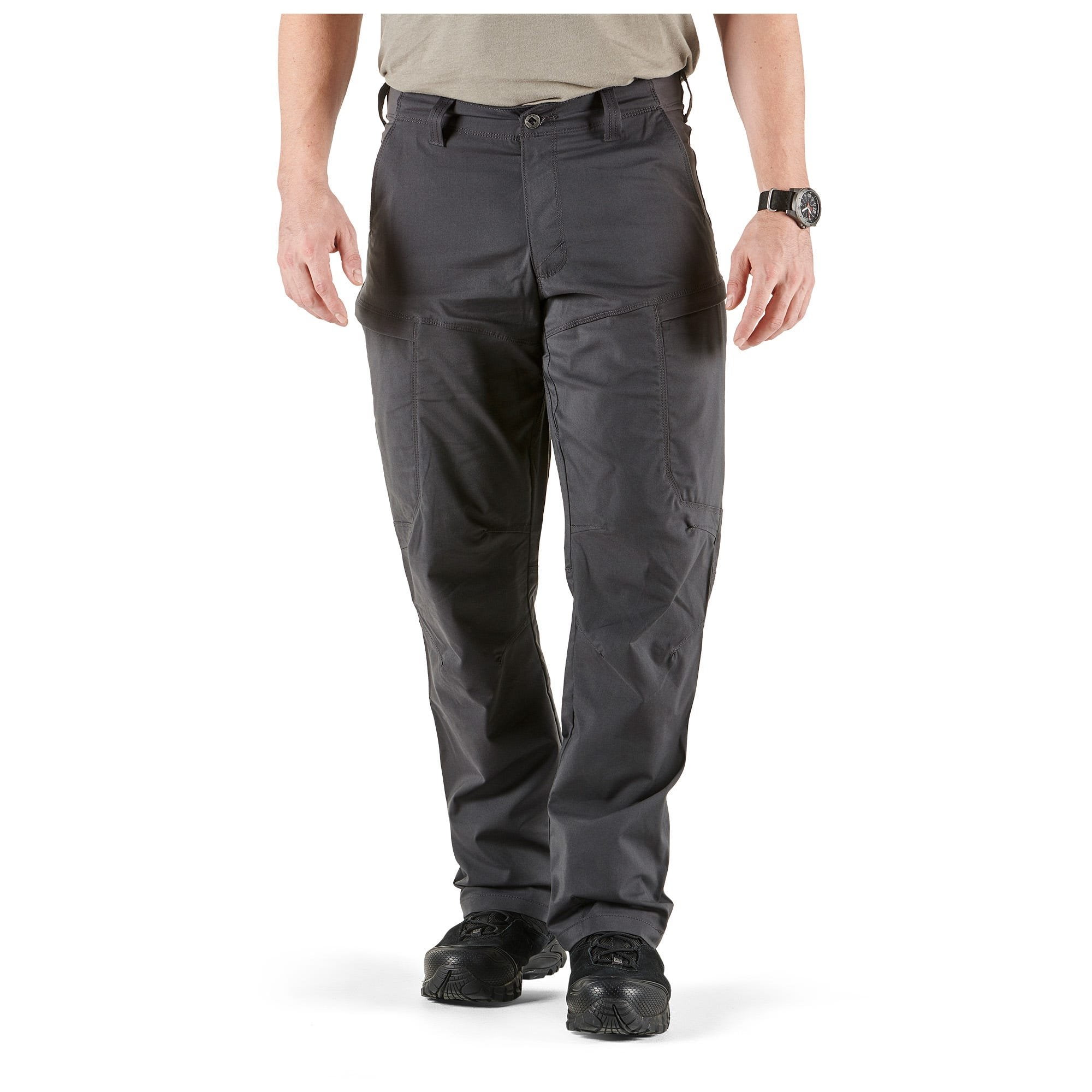 5.11 Tactical Cargo Work Pants, Flex-Tac Fabric, Gusseted, Teflon Finish, Volcanic, x 36L, Style - Walmart.com