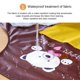 thumbnail image 5 of Delantal de cocina Bearachild moda sin mangas multicolor para hombre y mujer con toalla de mano colgante gris, 5 of 6