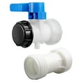 thumbnail image 1 of Ibc Ball Valve Outlet Tap Tank Accessories Connector Rainwater Extend The Spout, 1 of 10