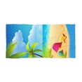 thumbnail image 2 of Serviette de Plage Verte 3, 2 of 3