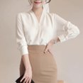 thumbnail image 2 of Vedolay Blouses for Women New Casual T-Shirts for Women White,S, 2 of 4