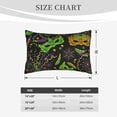 thumbnail image 4 of Honeii Carnival Mardi Gras3 Decorative Throw Pillow Case - Elevate Your Couch, Sofa, or Bed with Stylish Home Decor, Perfect Gift Idea-16"x24", 4 of 6