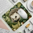 thumbnail image 2 of Hedgehog Printed Square Desk Mat Gaming Mouse Pad with Non-Slip Rubber Bottom - 8.3x9.8 Inch Office and Gaming Mouse Pad, 2 of 6