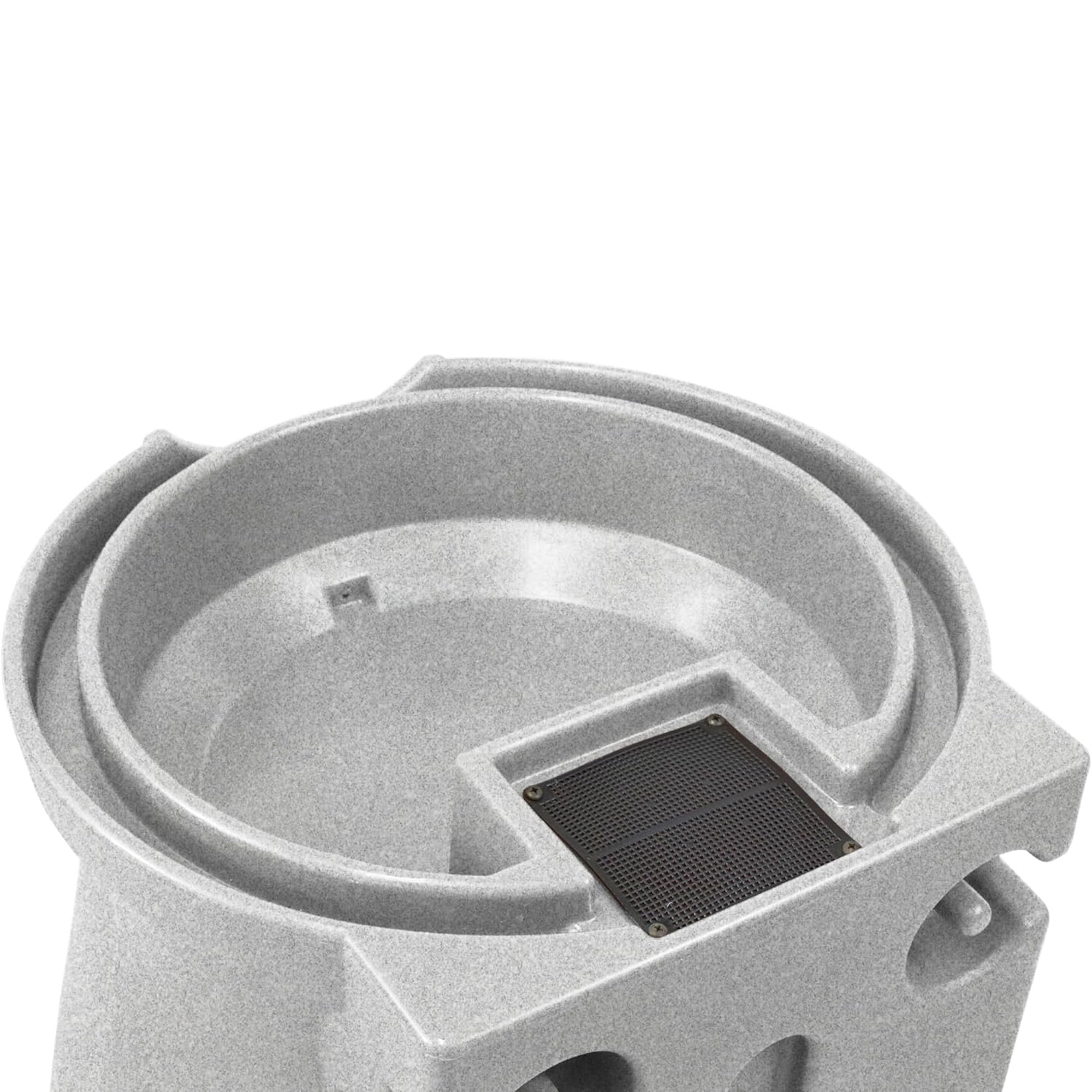 Good Ideas Rain Wizard Urn 50 Gallon Rain Saver - Light Granite