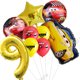 thumbnail image 3 of Disney Cars Lightning McQueen, globo con número, ramo Mater, suministros para Baby Shower, decoraciones para fiestas de cumpleaños, regalos de juguete para niños, 32", 3 of 5