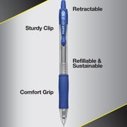 Pilot, G2 Premium Gel Roller Pens, Ultra Fine Point Gel Pens 0.38 mm, Pack of 12, Blue