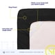 thumbnail image 5 of Juego de sábanas Sweet Home Collection 1800 Supreme Twin Black, 5 of 6