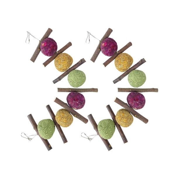 De Juguetes Para Masticar Conejitos, Rama De Árbol Natural, Aperitivos Para Mascotas, Juguetes Para Masticar Mascotas Para Conejos, Hámsteres, Loros, Chinchillas Serendint PT000775-00