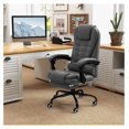 7Point Vibrating Massage Office Chair, High Back Executive Recliner