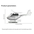 thumbnail image 3 of Solar Dashboard Ornament Remote Control Helicopter Figurine Suitable for Car Interior Decoration Freshening Air, 3 of 8