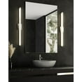 thumbnail image 5 of VL60624-BK-Kuzco Lighting-Plymouth - 26W LED Bath Vanity-2.88 Inches Tall and 24.13 Inches Wide-Black Finish, 5 of 5