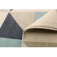 thumbnail image 3 of ECARPET Modern Area Rug for Dining Room, Living Room, Bedroom or Den Delta Blue, 3 of 9