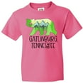 thumbnail image 3 of Inktastic Gatlinburg, Tennessee- Mountains and Bear Shape Youth T-Shirt, 3 of 5