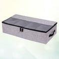 thumbnail image 1 of FOMIYES Organizador Plegable Para Zapatos Con Paneles Ajustables Y Asa Para Espacios Pequeños Oscuro, 1 of 8