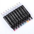 thumbnail image 3 of Double-headed Marker Student Oily Art Painting Bag Set White Rod Ohuhu Double Tip, 3 of 4