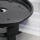 thumbnail image 3 of 38cm Round Flower Pot Trays Removable Universal Bottom Wheel Foundation Plant Flower Pot Base with Storage Drawer for Home (Black), 3 of 3