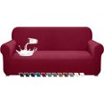 thumbnail image 2 of Waterproof Sofa Cover Non-Slip High Stretch 1 Piece Water Repellent Couch Slipcover with Elastic Straps, Washable Sofa Protector Four Seasons Universal, 2 of 5