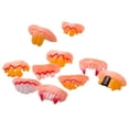 thumbnail image 3 of Halloween Teeth Adult Funny Cosplay Costume Accessory Decoration for Party Fancy 10pcs Skin Color, 3 of 9