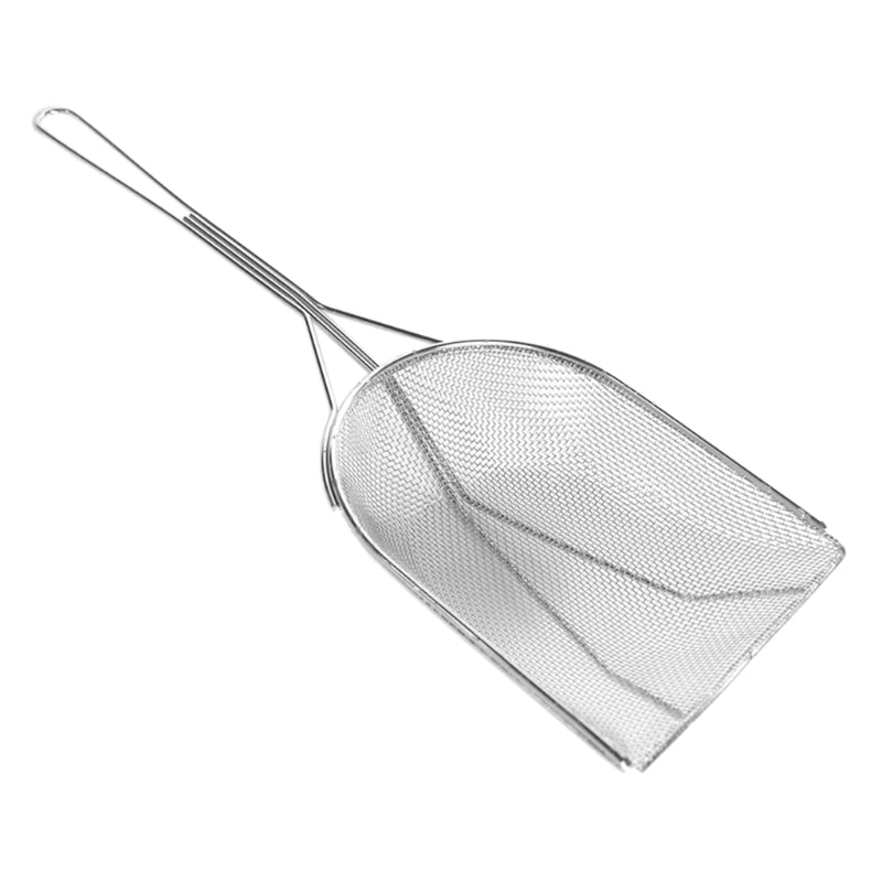 Pet Animal Reptile Sand Shovel Sieve Filter Stainless Steel Scoop Case Cleaning 