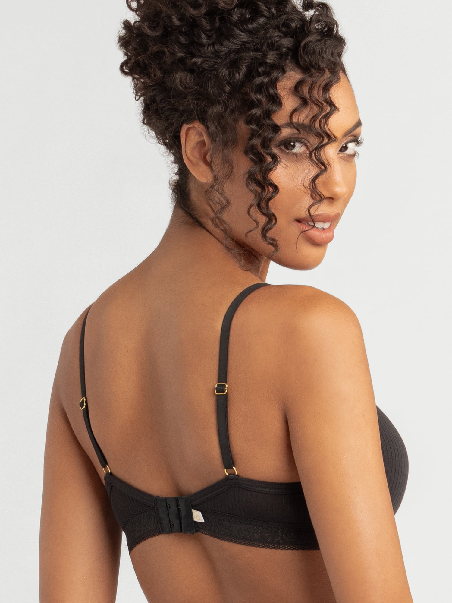 Jessica Simpson Women's Shadow Stripe Bra, Size 34B-40DD