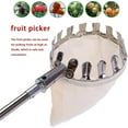 thumbnail image 6 of Fruit -Picker Head Basket Bag Picking Apple Orange Tree Cloth Gardening Tool, 6 of 9
