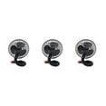 thumbnail image 4 of relayinert Car Fan Universal Fit Reliable Cooling Solution Versatile Compatibility black 3Set, 4 of 6