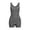Dark Gray, variant on Tqcoqu Women's U Neck Sleeveless Bodycon Mini Dress with Built-In Shorts,Stretch Athletic Workout Tennis Dress with Side Pockets,Beige Women's S-XXL