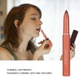 thumbnail image 3 of EIMELI Solid Lip Gloss Matte Lipstick Pen Waterproof with Pencil Sharpener Alcohol-free, 3 of 6