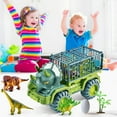 thumbnail image 6 of Nilvkv T-Rex Excavation Transporter, 15.4in Push and Go Toys Car Construction Vehicles Construction Truck Made with Plastic, Toys for 3+ Year Old Boys and Girls Gifts, 6 of 7